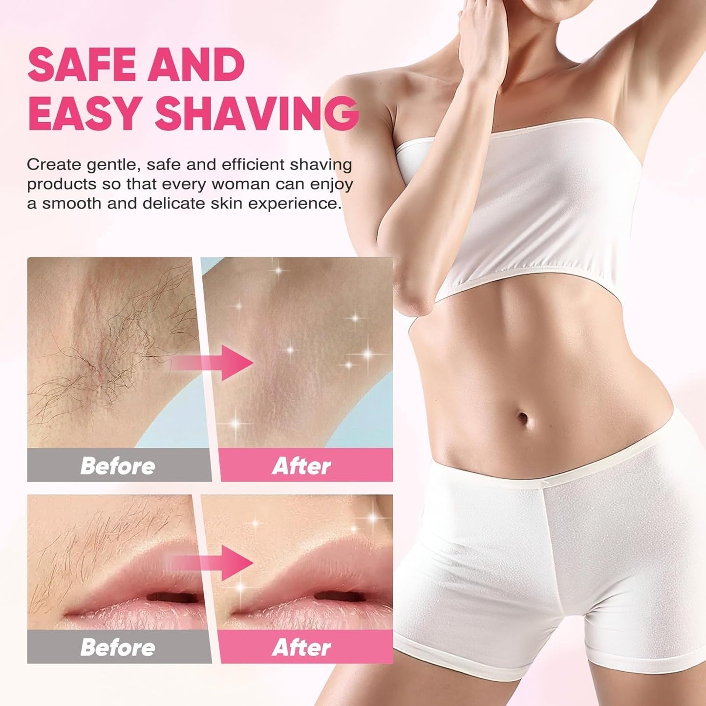 Dreamily Glow 2-in-1 Hair Removal Device