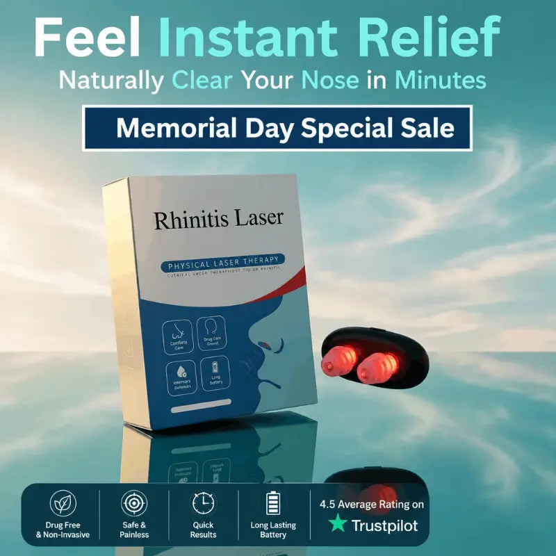 SkinovaLuxe™ Red Light Nasal Relief